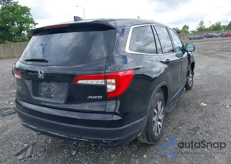 2021 Honda Pilot Awd Ex-L из США, поврежденный, VIN 5FNYF6H52MB072796